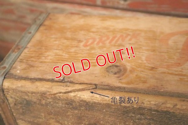 画像10: dp-231101-07 PEPSI-COLA / 1940's-1950's Wood Box