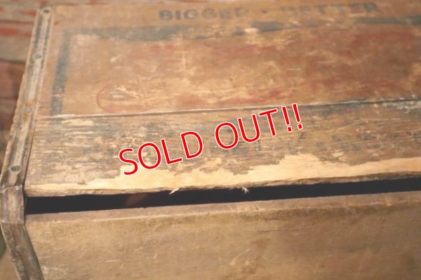 画像11: dp-231101-07 PEPSI-COLA / 1940's Wood Box