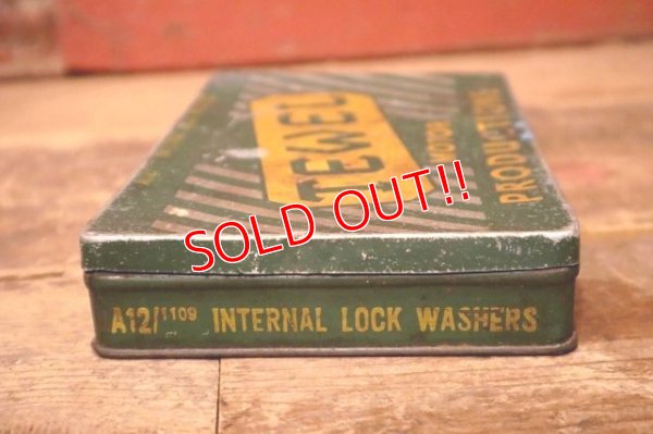 画像9: dp-231016-88 TEWL INDUSTRIES / 1950's MOTOR PRODUCTIONS INTERNAL LOCK WASHER TIN BOX