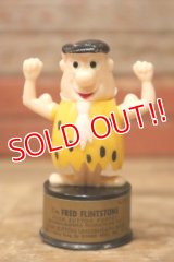 ct-231101-08 Fred Flintstone / Kohner Bros.1970's Push Button Puppet
