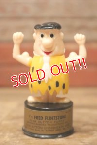 ct-231101-08 Fred Flintstone / Kohner Bros.1970's Push Button Puppet