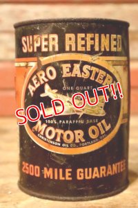 dp-231012-46 SUPER REFINED / AERO EASTERN MOTOR OIL One U.S. Quart Can