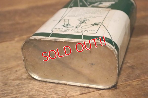 画像7: dp-231101-25 QUAKER STATE / DUPLEX OUTBOARD MOTOR OIL U.S. Quart Can