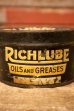 画像2: dp-231012-44 RICHFIELD OIL CO. / 1920's-1930's RICHLUBE OILS AND GREASES 1 LB CAN (2)