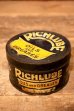 画像1: dp-231012-44 RICHFIELD OIL CO. / 1920's-1930's RICHLUBE OILS AND GREASES 1 LB CAN (1)