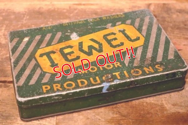 画像1: dp-231016-88 TEWL INDUSTRIES / 1950's MOTOR PRODUCTIONS INTERNAL LOCK WASHER TIN BOX