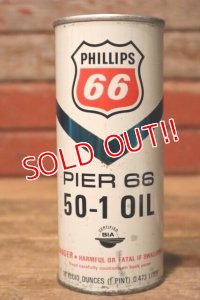 dp-231016-81 PHILLIPS 66 / PIER 66 50-1 OIL 16 FL.OZ. Can