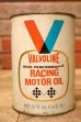 画像1: dp-230901-120 VALVOLINE / U.S. ONE QUART RACING MOTOR OIL CAN (1)