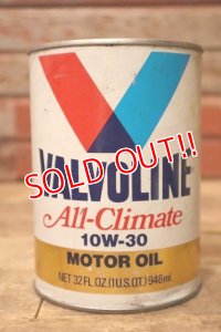 dp-230901-120 VALVOLINE / All-Climate 10W-30 U.S. ONE QUART MOTOR OIL CAN