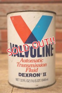 dp-230901-120 VALVOLINE / Automatic Transmission Fluid DEXRON II U.S. ONE QUART MOTOR OIL CAN