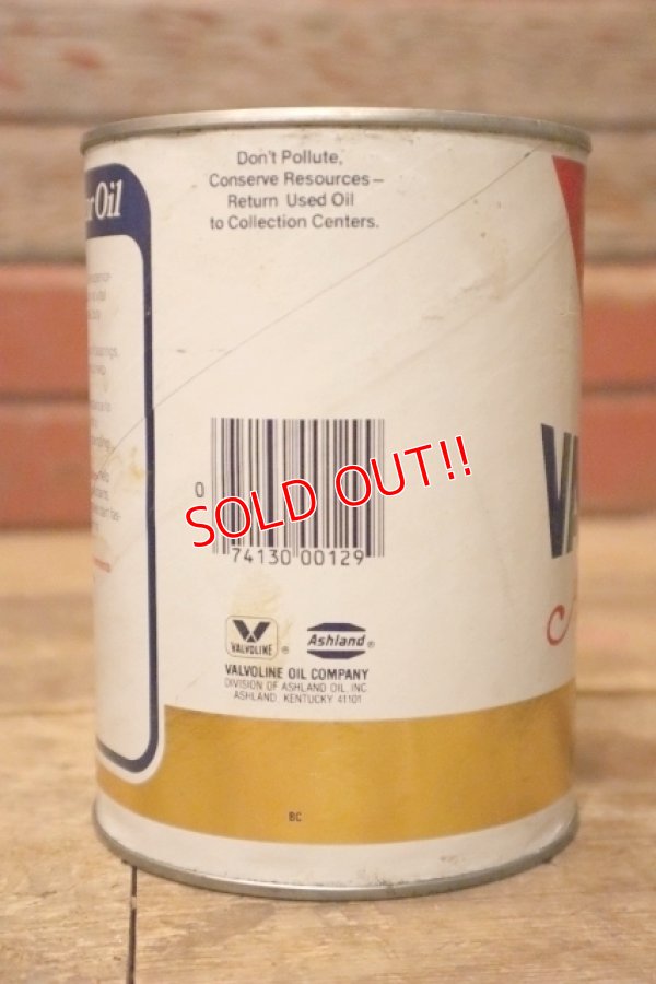 画像5: dp-230901-120 VALVOLINE / All-Climate 10W-30 U.S. ONE QUART MOTOR OIL CAN