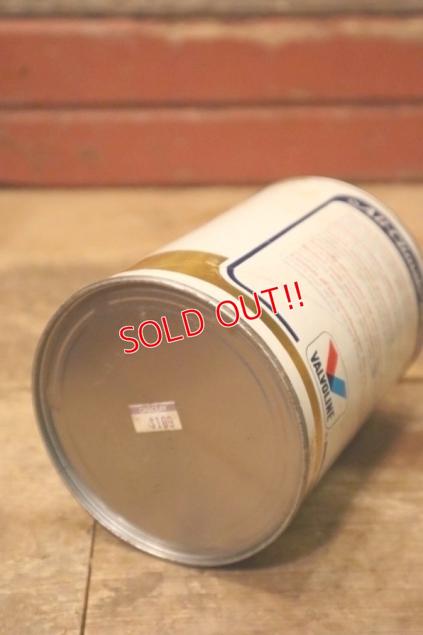 画像7: dp-230901-120 VALVOLINE / All-Climate 10W-30 U.S. ONE QUART MOTOR OIL CAN