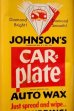 画像2: dp-231101-01 JOHNSON'S / car plate AUTO WAX Can (2)