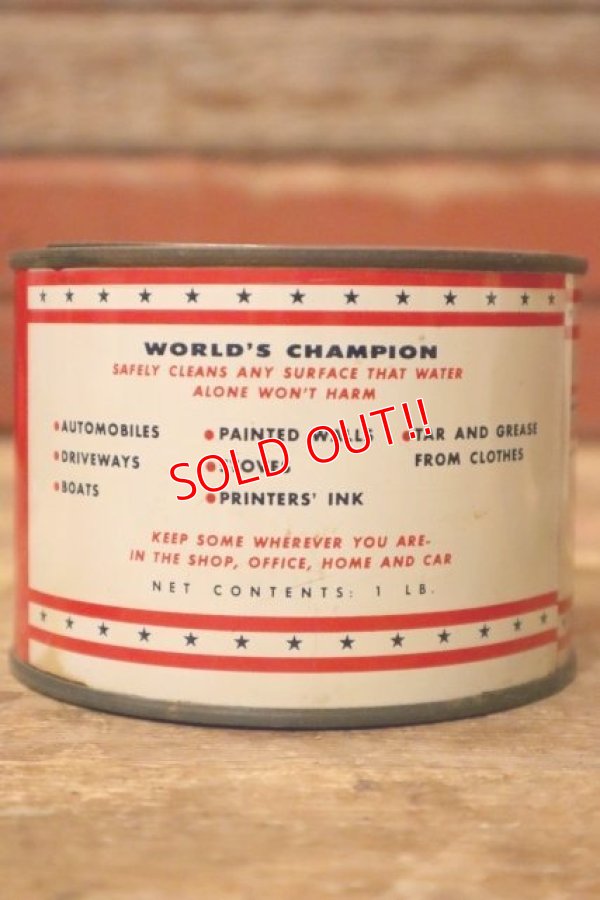 画像4: dp-231206-22 World's CHAMPION / HAND CLEANER Vintage Can