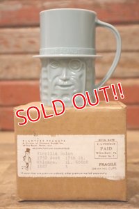 ct-231211-07 PLANTERS / MR.PEANUT 1950's Plastic Mug (Blue)