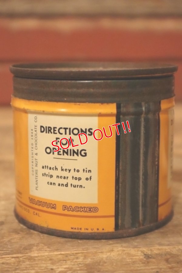 画像4: ct-231206-05 PLANTERS / MR.PEANUT 1930's-1940's Salted CASHEW NUTS Can