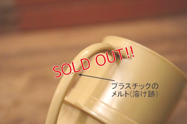 画像5: ct-231211-06 PLANTERS / MR.PEANUT 1950's Plastic Mug (Light Brown)