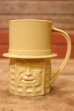 画像1: ct-231211-06 PLANTERS / MR.PEANUT 1950's Plastic Mug (Light Brown) (1)