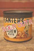 ct-231206-05 PLANTERS / MR.PEANUT 1930's-1940's Salted CASHEW NUTS Can
