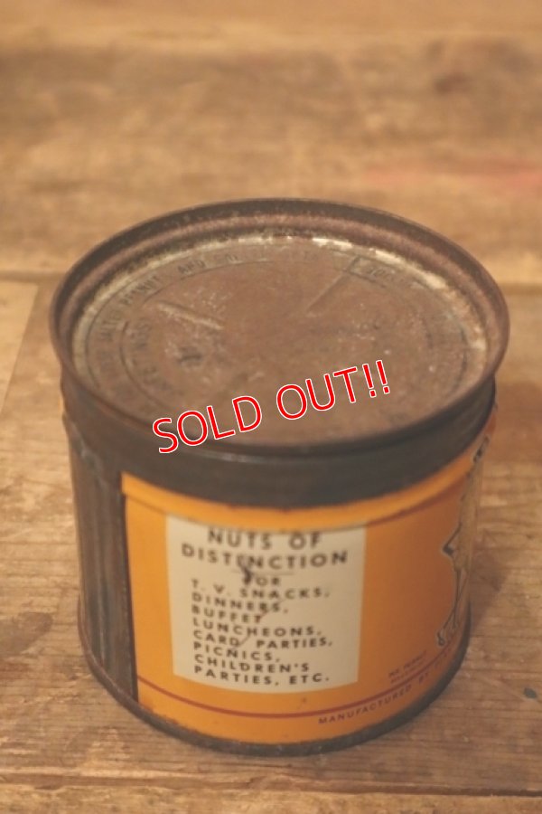 画像5: ct-231206-05 PLANTERS / MR.PEANUT 1930's-1940's Salted CASHEW NUTS Can