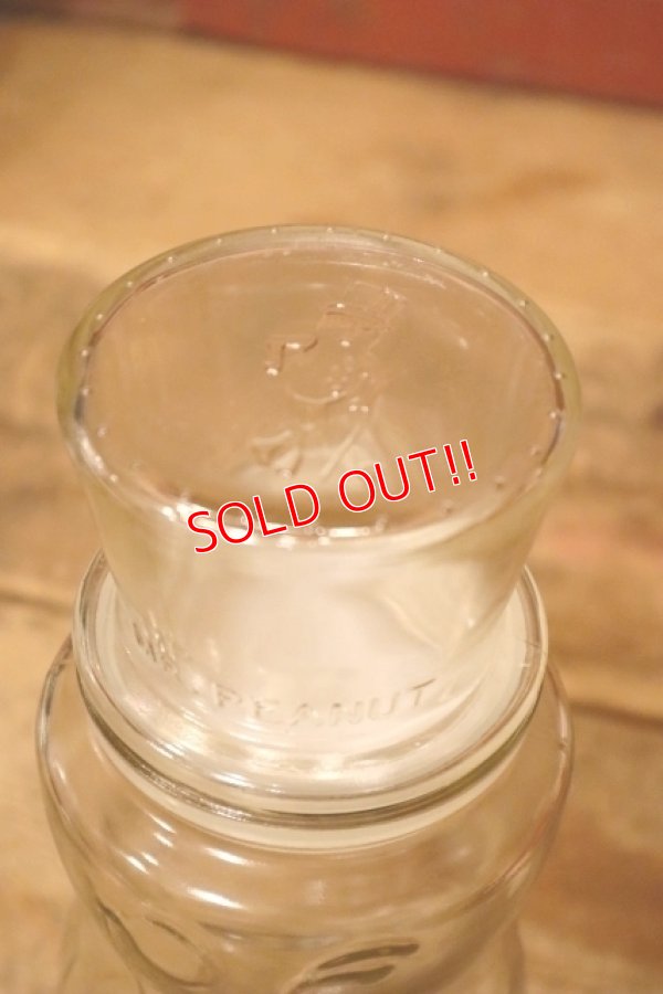 画像3: ct-231206-23 PLANTERS / MR.PEANUT 1991 75th Birthday Glass Jar