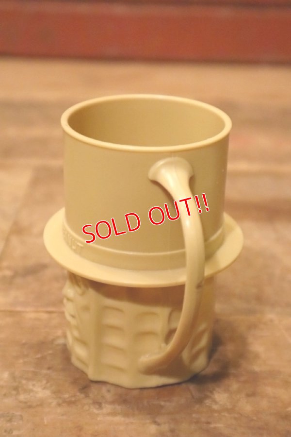 画像3: ct-231211-06 PLANTERS / MR.PEANUT 1950's Plastic Mug (Light Brown)