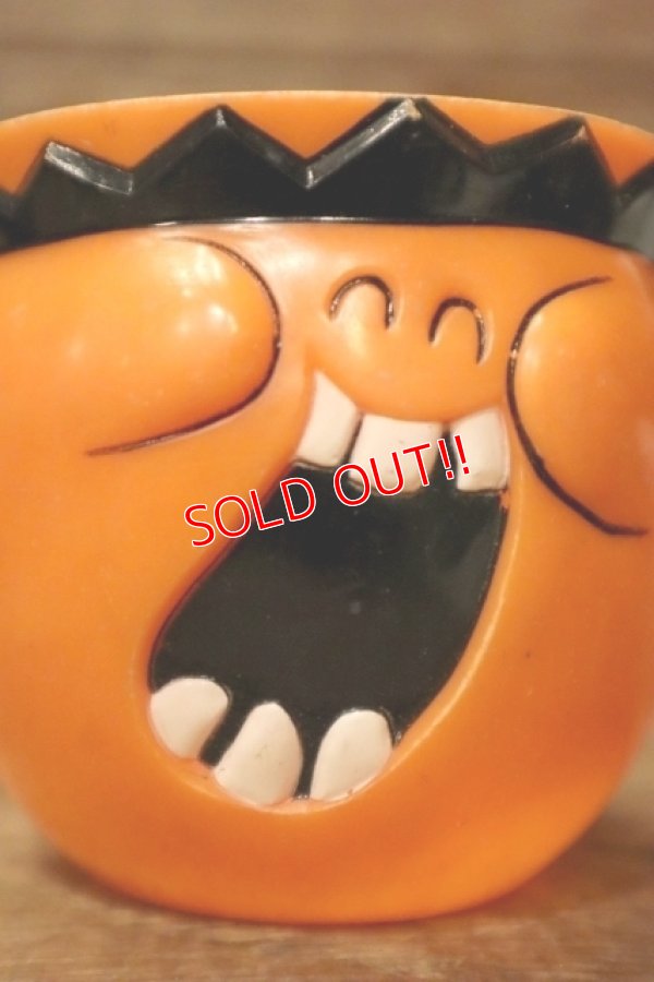 画像2: ct-231206-24 Pillsbury / 1970's Funny Face Plastic Mug "Jolly Olly Orange"