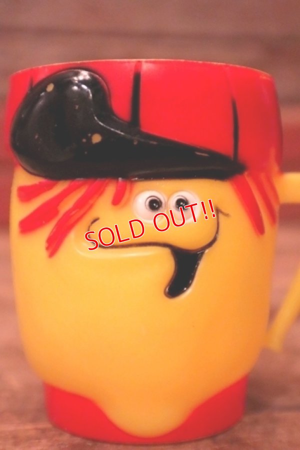 画像2: ct-231206-25 Pillsbury / 1960's Funny Face Plastic Mug "Lefty Lemon"