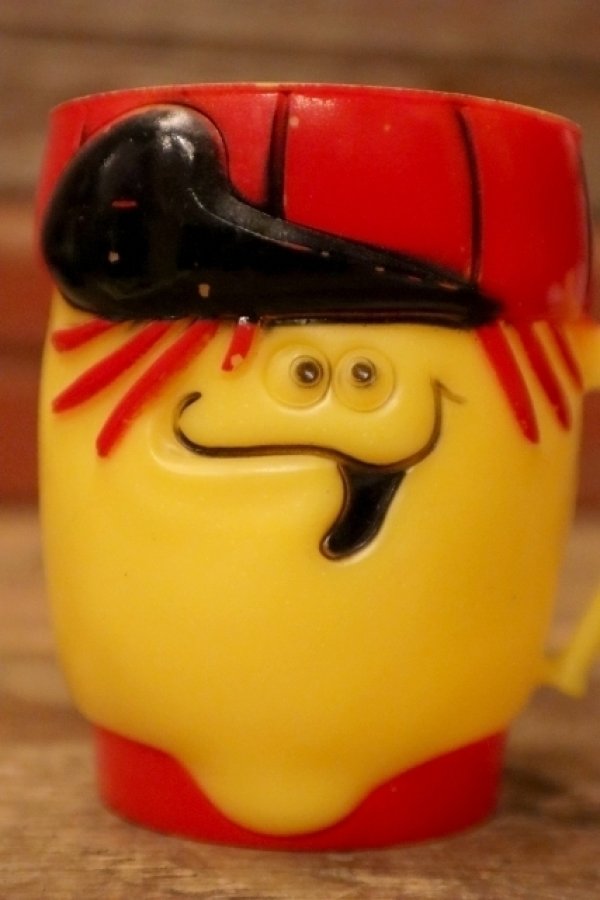 画像2: ct-230503-14 Pillsbury / 1960's Funny Face Plastic Mug "Lefty Lemon"