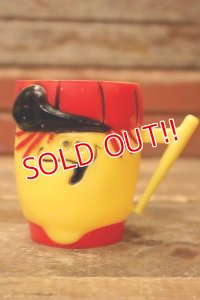 ct-230503-14 Pillsbury / 1960's Funny Face Plastic Mug "Lefty Lemon"