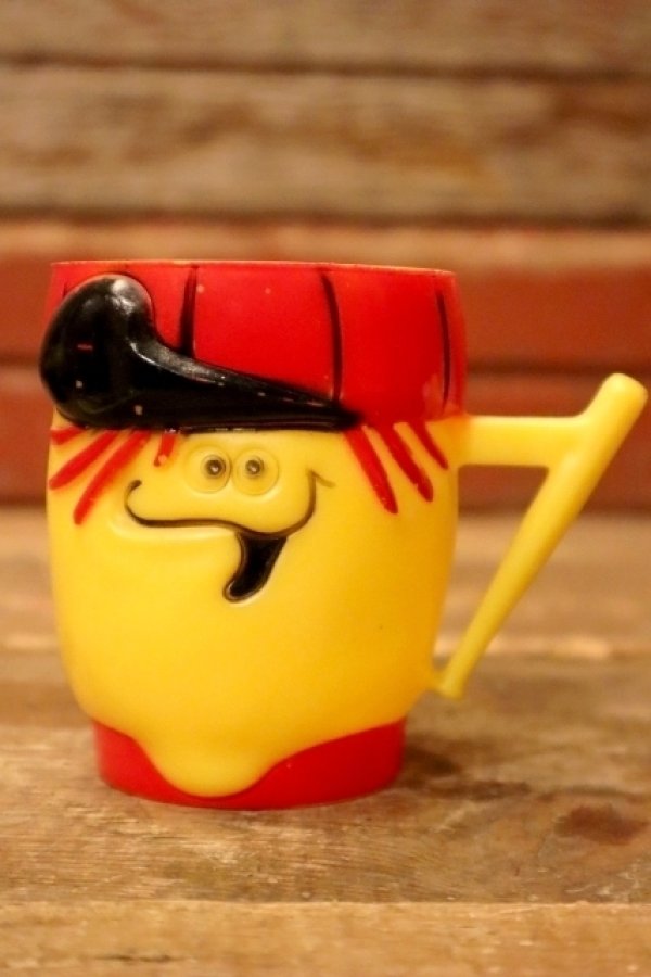 画像1: ct-230503-14 Pillsbury / 1960's Funny Face Plastic Mug "Lefty Lemon"