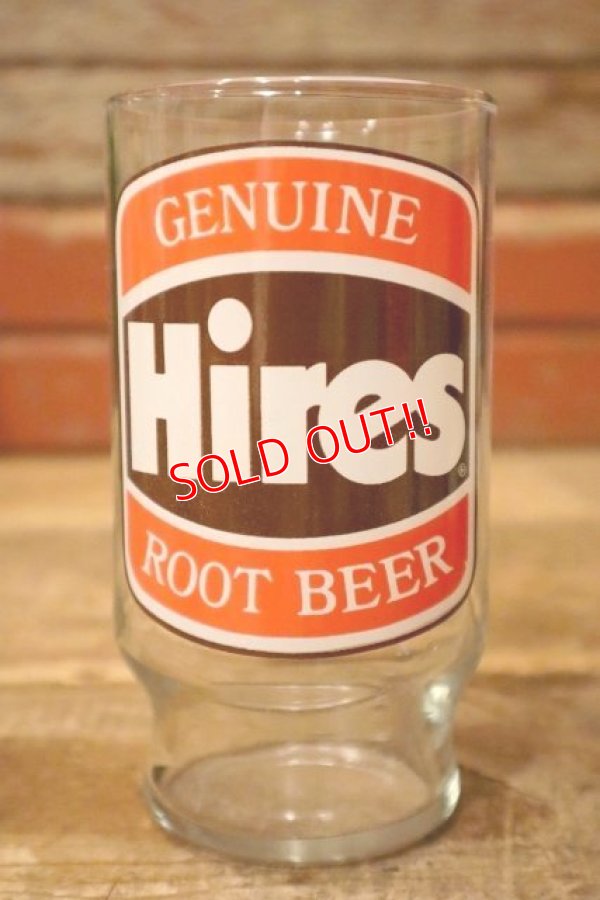 画像1: gs-231206-01 HIRES ROOT BEER / Advertising Glass