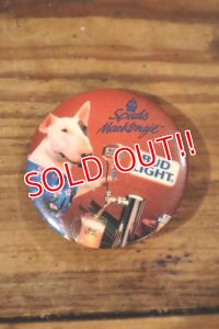 ct-231101-14 BUD LIGHT / Spuds Mackenzie 1980's Pinback