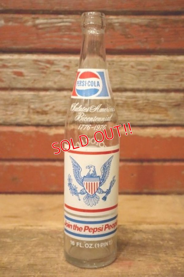 画像1: dp-231206-01 PEPSI-COLA / 1976 16 FL.OZ Bottle