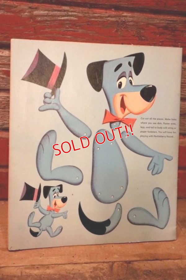 画像7: ct-231001-53 Huckleberry Hound / Whitman 1959 Sticker Fun Book