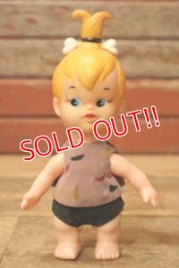 ct-201001-70 Pebbles Flintstone / DAKIN 1970's Figure