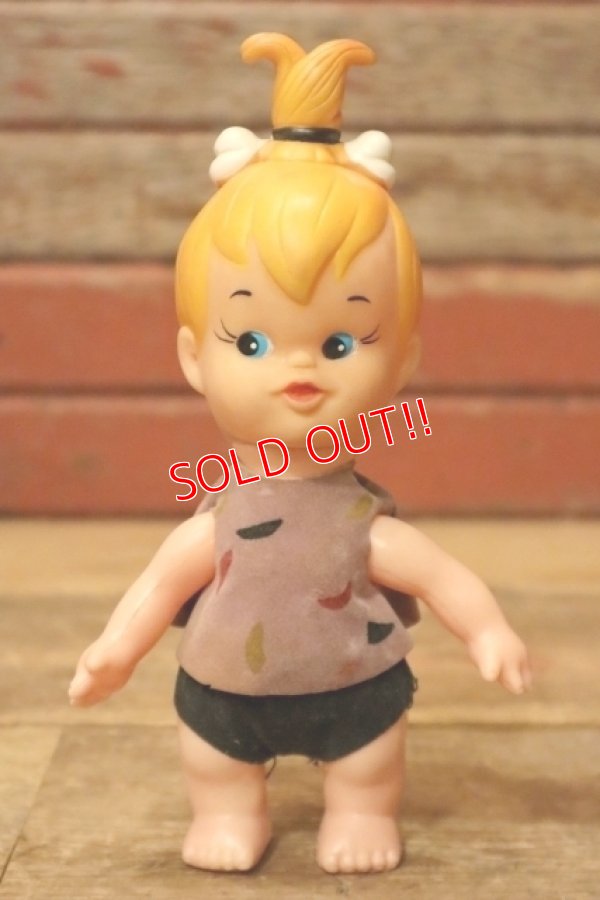 画像1: ct-201001-70 Pebbles Flintstone / DAKIN 1970's Figure