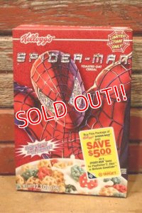 ct-231101-21 SPIDER-MAN / Kellogg's 2002 Cereal Box