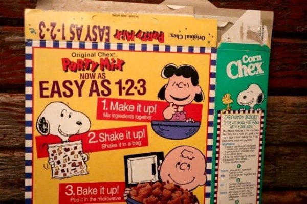 画像5: ct-231101-21 PEANUTS / Chex 1990's Cereal Box (K)