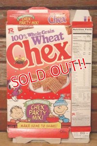 ct-231101-21 PEANUTS / Chex 1990's Cereal Box