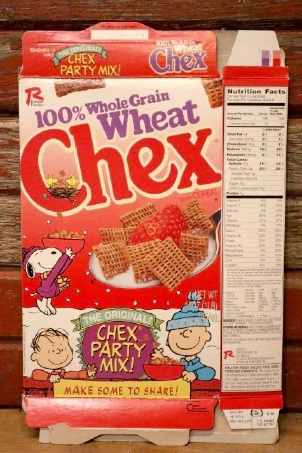 画像1: ct-231101-21 PEANUTS / Chex 1990's Cereal Box (A)