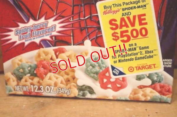 画像3: ct-231101-21 SPIDER-MAN / Kellogg's 2002 Cereal Box