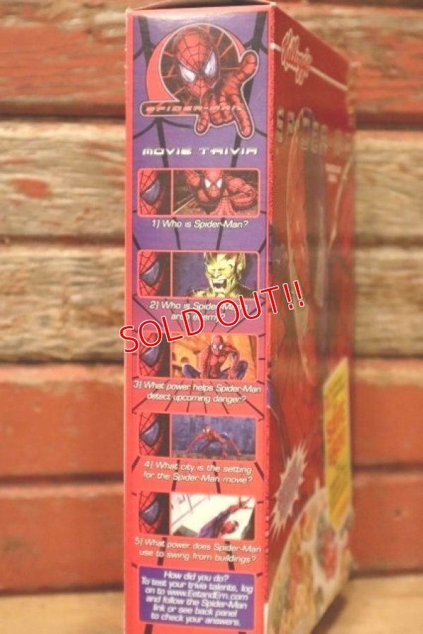 画像6: ct-231101-21 SPIDER-MAN / Kellogg's 2002 Cereal Box