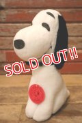ct-231211-13 Snoopy / Determined 1970's Plush Doll