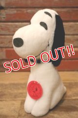 ct-231211-13 Snoopy / Determined 1970's Plush Doll