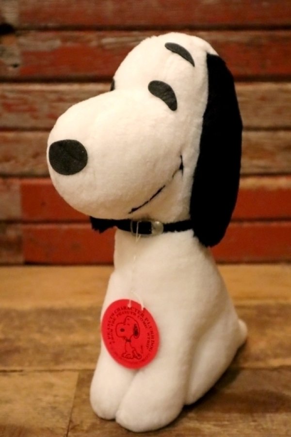 画像1: ct-231211-13 Snoopy / Determined 1970's Plush Doll