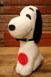 画像1: ct-231211-13 Snoopy / Determined 1970's Plush Doll (1)