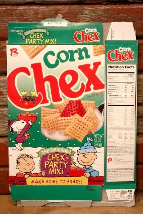 画像1: ct-231101-21 PEANUTS / Chex 1990's Cereal Box (I)