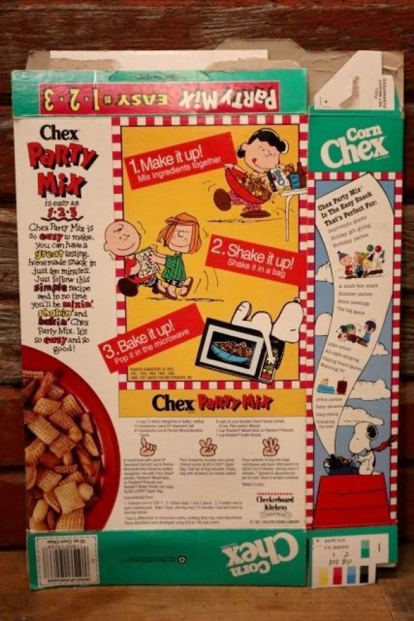 画像4: ct-231101-21 PEANUTS / Chex 1990's Cereal Box (J)