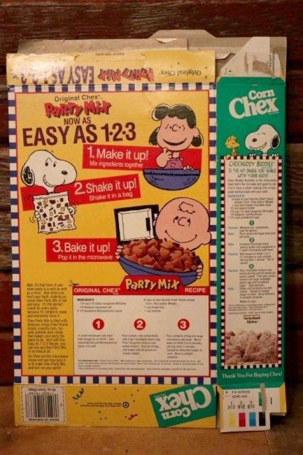 画像4: ct-231101-21 PEANUTS / Chex 1990's Cereal Box (K)